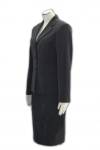 BS227 custom made suit dress in HK online order suits ladies' suits office supplier hk company 